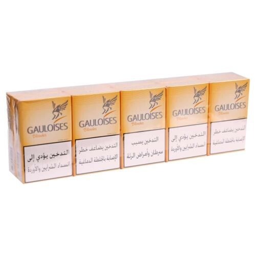 Gauloises Blondes Yellow - Pack of 10