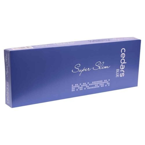 Cedars Super Slim Blue - Pack of 10