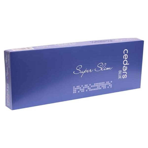 Cedars Super Slim Blue - Pack of 10