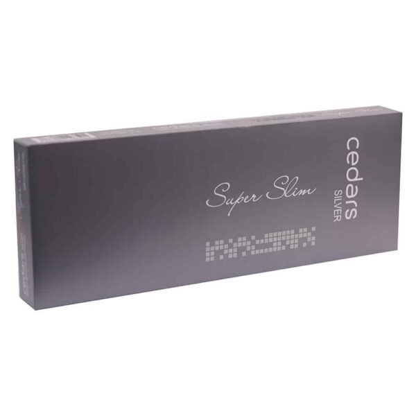 Cedars Silver Slim - Pack of 10