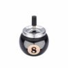 Pool Ball Push Ashtray