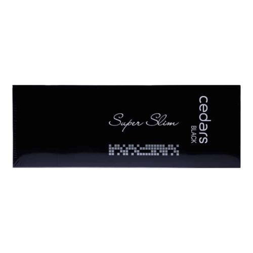 Cedars Black Slim-Pack of 10