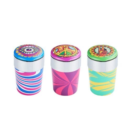 HIPPIE-CAR-ASHTRAY.jpg Hippie Car Ashtray With LED