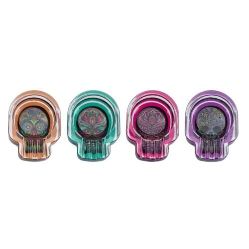 Skull Glass Ashtray